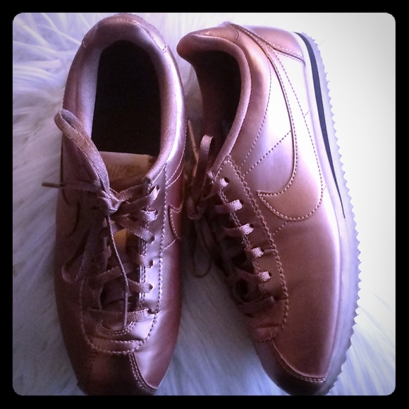 Nike Shoes - Rose Gold Nike Shoes
